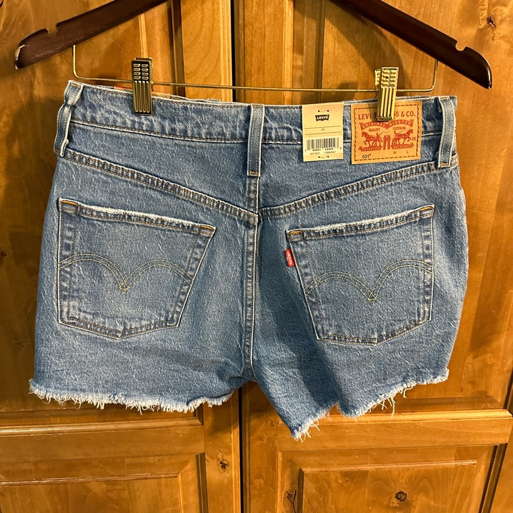 Levi’s 501 shorts. New with tags. Size 29. Perfect new condition